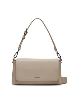 Torebka Calvin Klein Ck Must Shoulder Bag K60K611928 Szary ze sklepu eobuwie.pl w kategorii Listonoszki - zdjęcie 181336236
