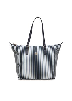 Torebka Tommy Hilfiger Poppy Summer Tote AW0AW17203 Granatowy ze sklepu eobuwie.pl w kategorii Torby Shopper bag - zdjęcie 181336239