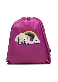 Worek Fila Bohicon Rainbow Small Sport Drawstring Backpack FBK0018 Fioletowy ze sklepu eobuwie.pl w kategorii Plecaki - zdjęcie 181336249