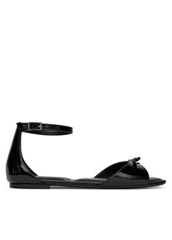 Sandały DKNY Dazey Flat Ankle Strap K1599651 Czarny ze sklepu eobuwie.pl w kategorii Sandały damskie - zdjęcie 181336459