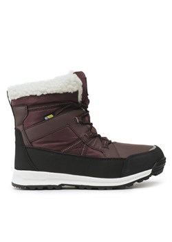 Śniegowce ZigZag Wranden Kids Boot Wp Z224361 Bordowy ze sklepu eobuwie.pl w kategorii Buty zimowe dziecięce - zdjęcie 181336475