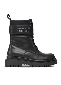 Trapery Versace Jeans Couture 75VA3S64 Czarny ze sklepu eobuwie.pl w kategorii Workery damskie - zdjęcie 181336586