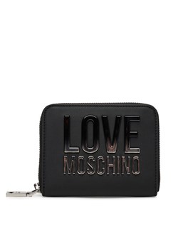Duży Portfel Damski LOVE MOSCHINO JC5732PP0MKD000B Czarny ze sklepu eobuwie.pl w kategorii Portfele damskie - zdjęcie 181336755