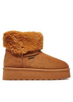 Śniegowce Big Star Shoes OO274A106 Brązowy ze sklepu eobuwie.pl w kategorii Śniegowce damskie - zdjęcie 181336866