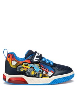 Sneakersy Geox J Inek J559CE 01454 C0693 S Granatowy ze sklepu eobuwie.pl w kategorii Buty sportowe dziecięce - zdjęcie 181337095