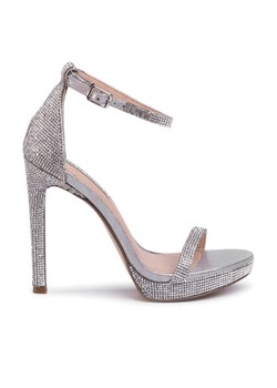 Sandały Steve Madden Milano-R SM11000897-02003-998 Srebrny ze sklepu eobuwie.pl w kategorii Sandały damskie - zdjęcie 181337156