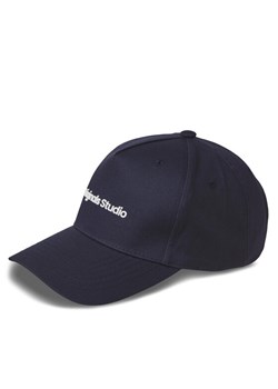 Czapka z daszkiem Jack&Jones Junior Vesterbro 12254108 Granatowy ze sklepu eobuwie.pl w kategorii Czapki dziecięce - zdjęcie 181337235