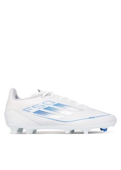 Buty do piłki nożnej adidas F50 League Firm/Multi-Ground IE3748 Biały ze sklepu eobuwie.pl w kategorii Buty sportowe dziecięce - zdjęcie 181337317