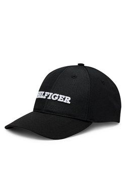 Czapka z daszkiem Tommy Hilfiger Monotype AM0AM12043 Czarny ze sklepu eobuwie.pl w kategorii Czapki z daszkiem męskie - zdjęcie 181337469