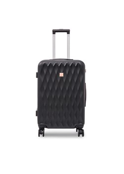 Walizka średnia Semi Line T5722-3 Czarny ze sklepu eobuwie.pl w kategorii Walizki - zdjęcie 181337485