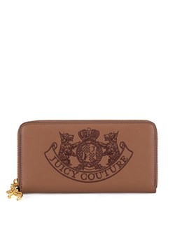 Duży Portfel Damski Juicy Couture BIJXT8652WVP Brązowy ze sklepu eobuwie.pl w kategorii Portfele damskie - zdjęcie 181337585