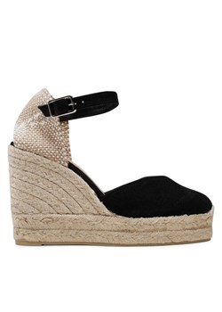 Espadryle Castañer Chiarata/8ED/001 020983-100-35 Czarny ze sklepu eobuwie.pl w kategorii Espadryle damskie - zdjęcie 181337826