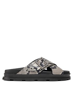 Klapki Pollini SA28164G1ITJ0954 Szary ze sklepu eobuwie.pl w kategorii Klapki damskie - zdjęcie 181337928