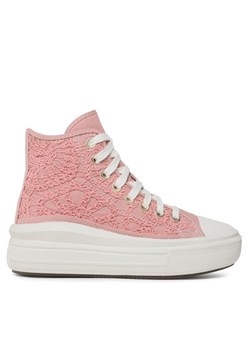 Trampki Converse Chuck Taylor All Star Move A03951C Różowy ze sklepu eobuwie.pl w kategorii Trampki damskie - zdjęcie 181338027