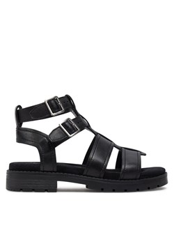 Sandały Clarks Orinoco Cove 26176319 Czarny ze sklepu eobuwie.pl w kategorii Sandały damskie - zdjęcie 181338039