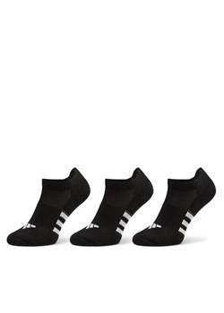 Skarpety stopki unisex adidas Performance Cushioned Low Socks 3 Pairs IC9518 Czarny ze sklepu eobuwie.pl w kategorii Skarpetki męskie - zdjęcie 181338829
