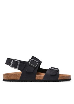 Sandały Geox U Sandal Ghita A U159VA 00032 C9999 Czarny ze sklepu eobuwie.pl w kategorii Sandały męskie - zdjęcie 181338849