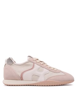 Sneakersy HOGAN HXW5650ET80O9T Beżowy ze sklepu eobuwie.pl w kategorii Buty sportowe damskie - zdjęcie 181338895
