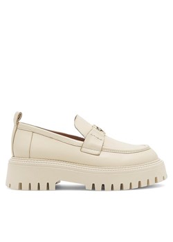 Loafersy Eva Minge SARAH-8049 Beżowy ze sklepu eobuwie.pl w kategorii Półbuty damskie - zdjęcie 181338925
