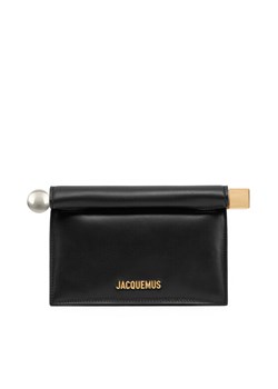 Torebka JACQUEMUS La Petite Pochette Rond C 24E241BA392-3171 Czarny - id: 0000305282026 - marki Jacquemus - 181339055 Torebka JACQUEMUS La Petite Pochette Rond C 24E241BA392-3171 Czarny ze sklepu eobuwie.pl w kategorii Kopertówki - zdjęcie 181339055