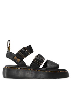 Sandały Dr. Martens Gryphon Quad 25720001 Czarny ze sklepu eobuwie.pl w kategorii Sandały damskie - zdjęcie 181339165