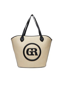 Torebka Gino Rossi TYLO-V Beżowy ze sklepu eobuwie.pl w kategorii Torby Shopper bag - zdjęcie 181339237
