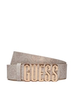 Pasek Damski Guess Noelle BW9126 P4235 Beżowy ze sklepu eobuwie.pl w kategorii Paski damskie - zdjęcie 181339249