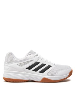 Buty halowe adidas Speedcourt Indoor IE8032 Biały ze sklepu eobuwie.pl w kategorii Buty sportowe męskie - zdjęcie 181339279