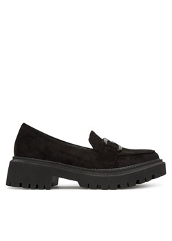 Loafersy DeeZee LE601-5 Czarny ze sklepu eobuwie.pl w kategorii Lordsy damskie - zdjęcie 181805318