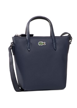 Torebka Lacoste Xs Shopping Cross Bag NF2609PO Granatowy ze sklepu eobuwie.pl w kategorii Torby Shopper bag - zdjęcie 181805389