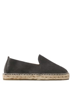 Espadryle Manebi Suede Flat Espadrilles W 1.0 C0 Szary ze sklepu eobuwie.pl w kategorii Espadryle męskie - zdjęcie 181805455