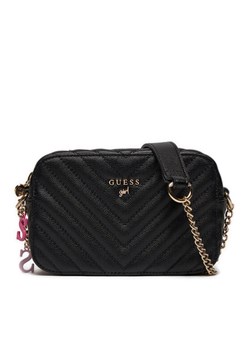 Torebka Guess Camera Bag J4GZ23 WFZL0 Czarny ze sklepu eobuwie.pl w kategorii Kopertówki - zdjęcie 181805499