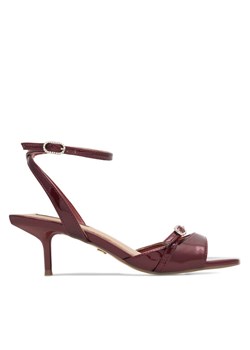 Sandały Nine West FEROZA BYCCC02 Bordowy ze sklepu eobuwie.pl w kategorii Sandały damskie - zdjęcie 181805516