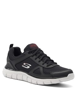 Sneakersy Skechers TRACK SCLORIC 52631 BKRD Czarny ze sklepu eobuwie.pl w kategorii Buty sportowe męskie - zdjęcie 181805546