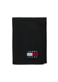 Duży Portfel Męski Tommy Jeans AM0AM12920 Czarny ze sklepu eobuwie.pl w kategorii Portfele męskie - zdjęcie 181805595