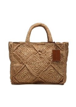 Torebka Manebi Sunset Bag Large V 2.2 AC Beżowy ze sklepu eobuwie.pl w kategorii Torby letnie - zdjęcie 181805608