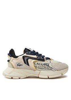 Sneakersy Lacoste L003 745SFA0001 Écru ze sklepu eobuwie.pl w kategorii Buty sportowe damskie - zdjęcie 181805709