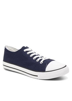 Trampki Lanetti MSS20503-01A Granatowy ze sklepu eobuwie.pl w kategorii Trampki męskie - zdjęcie 181805838