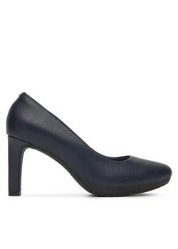 Czółenka Clarks Ambyr Joy 261626674 Granatowy ze sklepu eobuwie.pl w kategorii Czółenka - zdjęcie 181805919