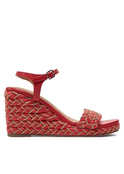 Espadryle Gioseppo Tigard 72006-P Czerwony ze sklepu eobuwie.pl w kategorii Sandały damskie - zdjęcie 181806007
