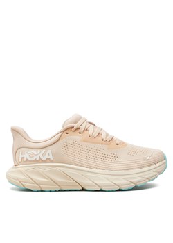 Buty do biegania Hoka Arahi 7 1147851 Beżowy ze sklepu eobuwie.pl w kategorii Buty sportowe damskie - zdjęcie 181806038