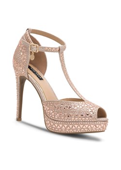 Sandały Nine West NISA SY015-1NW Różowy ze sklepu eobuwie.pl w kategorii Sandały damskie - zdjęcie 181806125