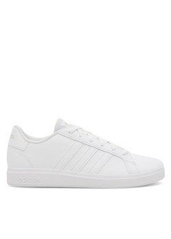 Sneakersy adidas ADIDAS GRAND COURT 2.0 K FZ6158 Biały ze sklepu eobuwie.pl w kategorii Buty sportowe dziecięce - zdjęcie 181806298