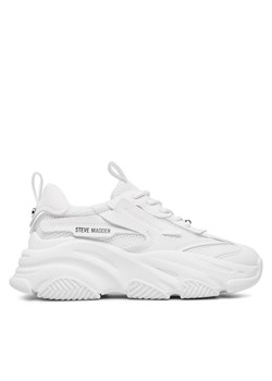 Sneakersy Steve Madden Possession-E Sneaker SM19000033 SM19000033-002 Biały ze sklepu eobuwie.pl w kategorii Buty sportowe damskie - zdjęcie 181806478