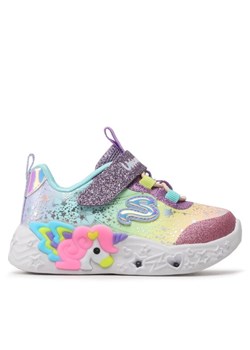 Sneakersy Skechers Twilight Dream 302681N/PRMT Kolorowy ze sklepu eobuwie.pl w kategorii Buty sportowe dziecięce - zdjęcie 181806598