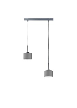 Lampa wisząca z dwoma abażurami MONTANA ze sklepu Lysne w kategorii Lampy wiszące - zdjęcie 181814107