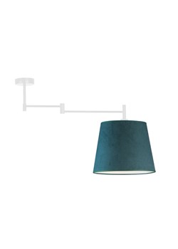 Designerska lampa sufitowa z regulowanym ramieniem TAMPA VELUR ze sklepu Lysne w kategorii Lampy sufitowe - zdjęcie 181814405