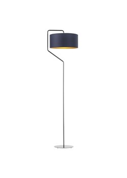 Czarna lampa stojąca do salonu TESALLIA GOLD ze sklepu Lysne w kategorii Lampy podłogowe - zdjęcie 181814535