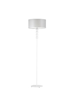 Biała lampa stojąca z abażurem BERMUDY ze sklepu Lysne w kategorii Lampy podłogowe - zdjęcie 181814625