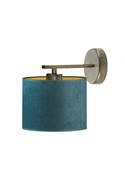 Nowoczesna lampa ścienna z abażurem LUANDA VELUR ze sklepu Lysne w kategorii Lampy ścienne - zdjęcie 181815117